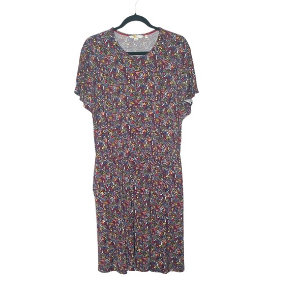 Boden Dresses & Skirts - Boden Colorful Paisley Print Midi Dress